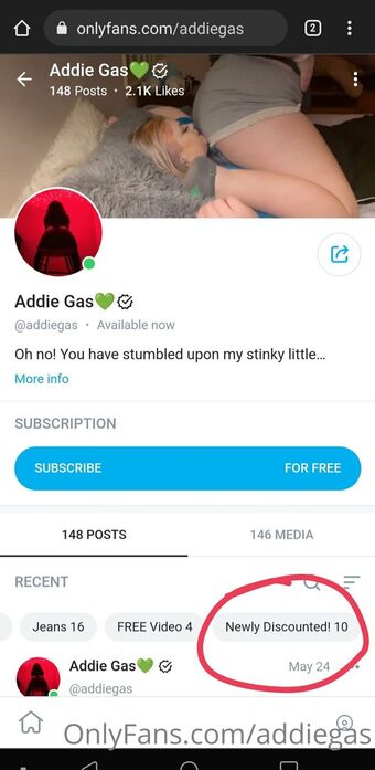 addiegas Foto Desnuda Filtrada OnlyFans 5
