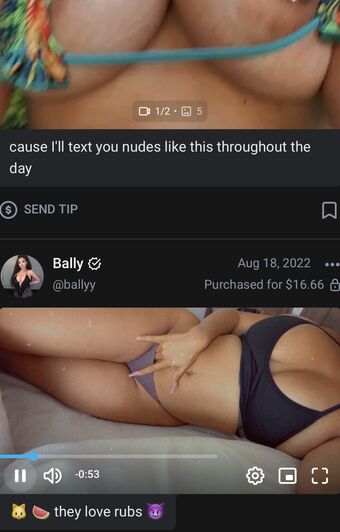 Ballyy Foto Desnuda Filtrada OnlyFans 47