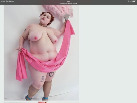 Beth Ditto Foto Desnuda Filtrada OnlyFans 18