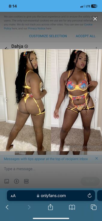 Dahja Foto Desnuda Filtrada OnlyFans 11