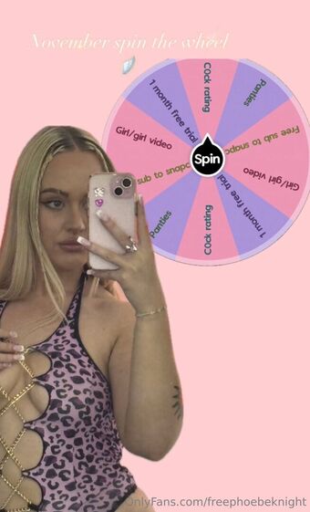 freephoebeknight Foto Desnuda Filtrada OnlyFans 12