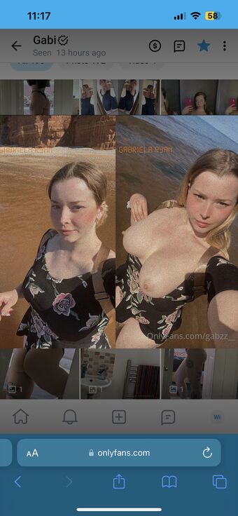 Gabzz_ Foto Desnuda Filtrada OnlyFans 8