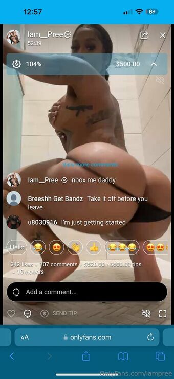 iampree Foto Desnuda Filtrada OnlyFans 4