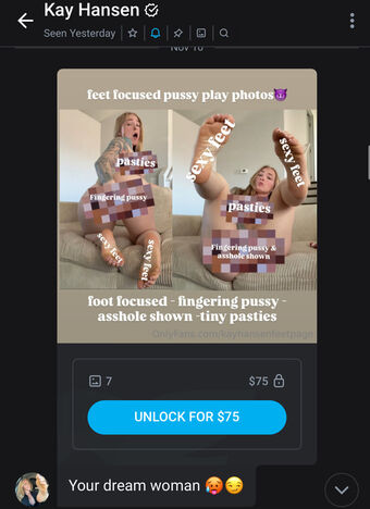 Kay Hansen Foto Desnuda Filtrada OnlyFans 28