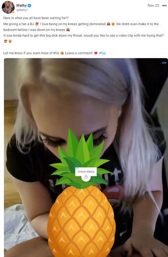 Mathy1 Foto Desnuda Filtrada OnlyFans 6