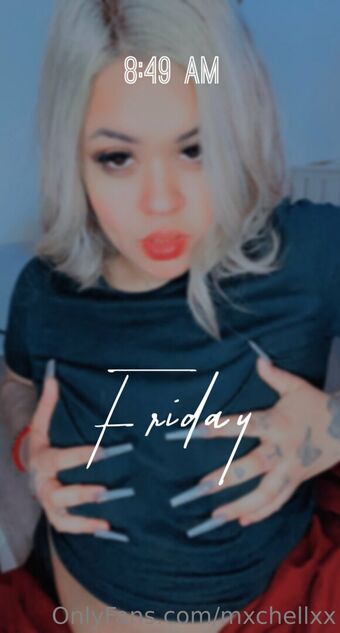 mxchellxx Foto Desnuda Filtrada OnlyFans 8